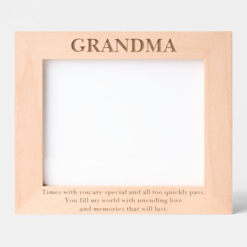 Cute Grandma Quote Typography Wood Picture Frames Cute Grandma Quote Typography Wood Picture Frames