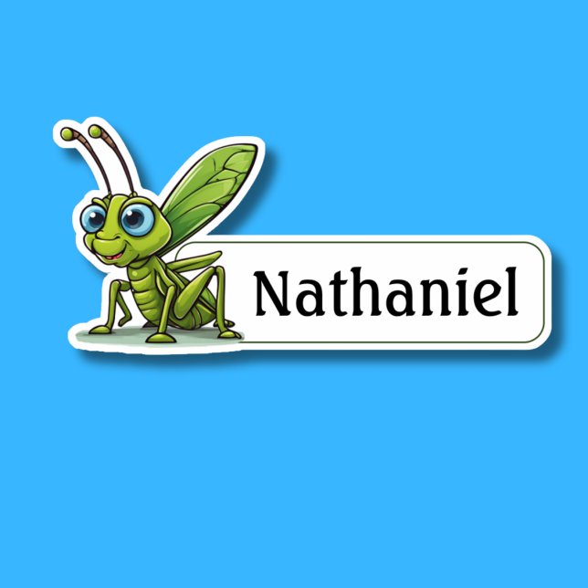 Cute Grasshopper ID  Sticker (Creator Uploaded)