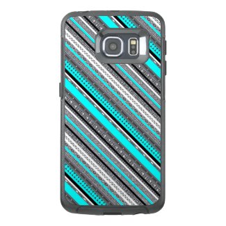 Cute gray aqua aztec patterns