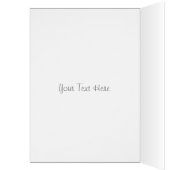 Cute gray squirrel snow scene verse for christmas (Inside (Left))