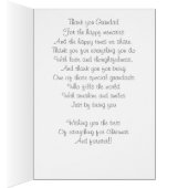 cute gray squirrel snow scene with grandad verse cards (Inside (Right))