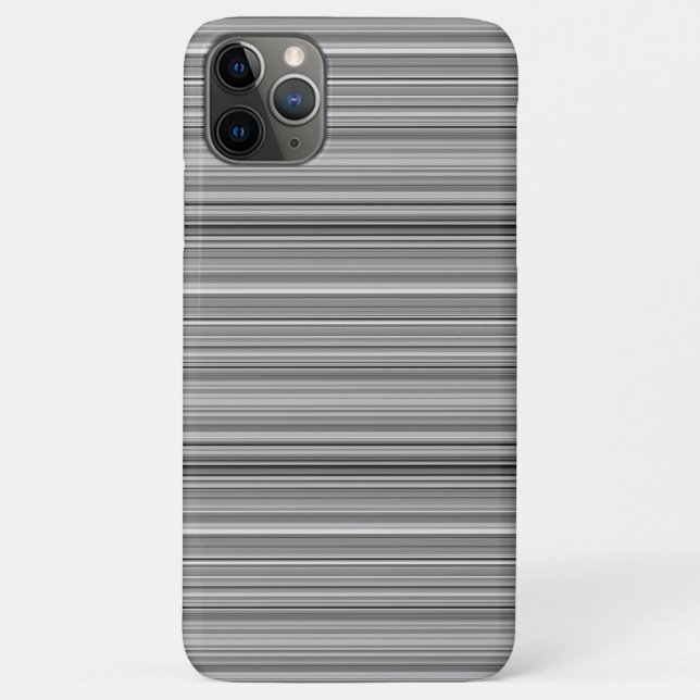 Cute gray stripes Case-Mate iPhone case (Back)