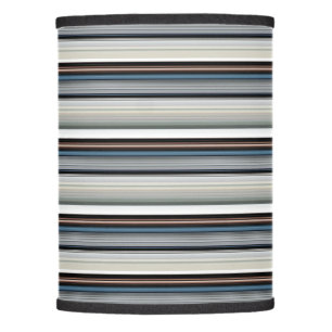 Cute gray white stripes lamp shade