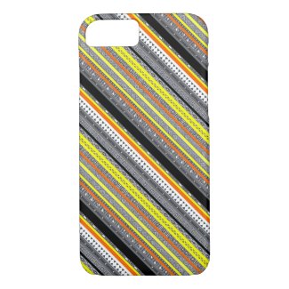 Cute gray yellow orange aztec patterns