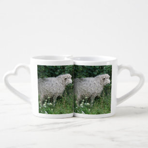 Cute Greedy Sheep Eating Lovers Mugs