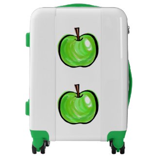 Green Apples Suitcase