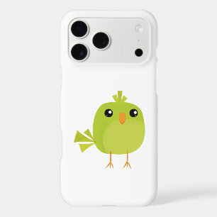 Cute Green Bird Cartoon Iphone 18 Pro Max Case