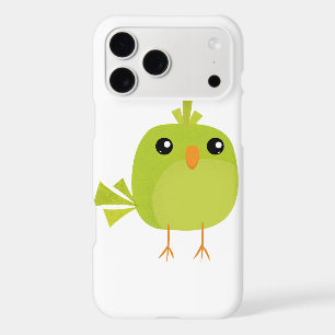 Cute Green Bird Cartoon Iphone 18 Pro Max Case
