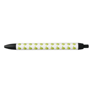 Cute Green Bird Cartoon Pen