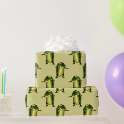 Cute Green Crocodiles