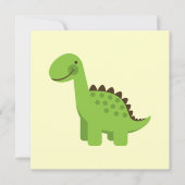 Cute Green Dinosaur (Front)
