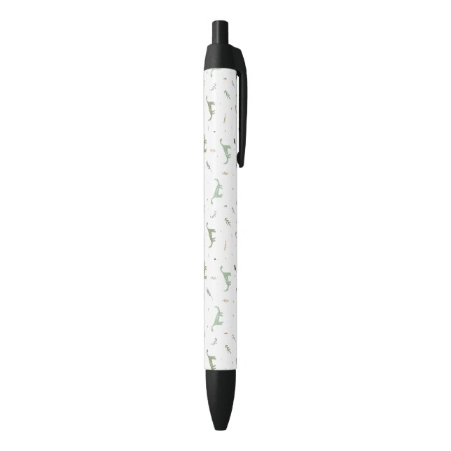 Cute Green Dinosaur Pattern Pen (Bottom (Vertical))