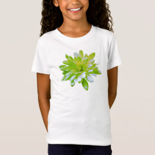 Cute green floral green flower green daisy T-Shirt