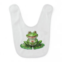 Cute Green Frog