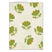 Cute Green Frog Pattern (Front)