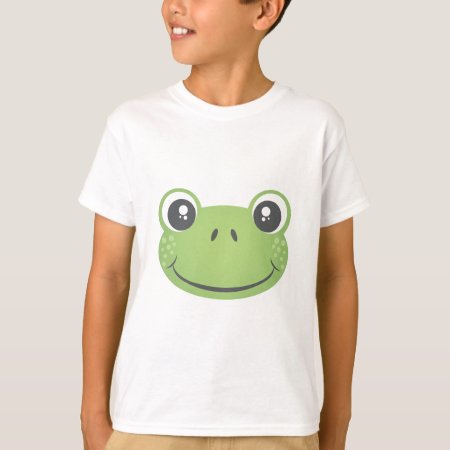 Cute Green Frog | T-shirt