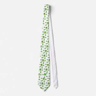 Cute Green Froggy Tie