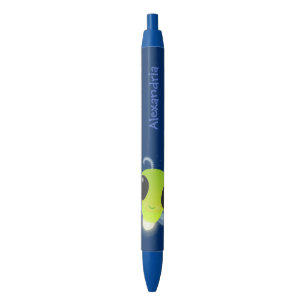 Cute green glow bug firefly cartoon illustration pen