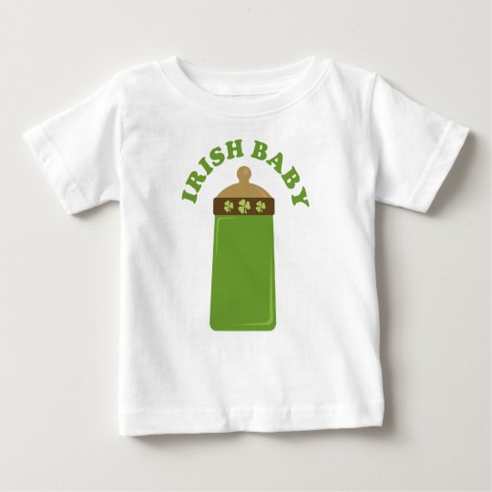 Cute Green Irish Baby Infant Tee Shirt