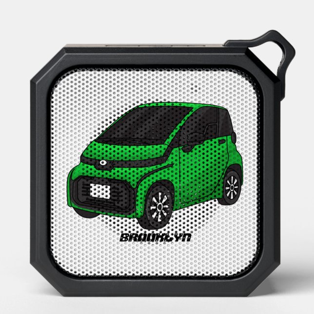 Cute green micro sized car  bluetooth speaker