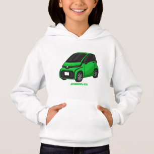 Cute green micro sized car hoodie
