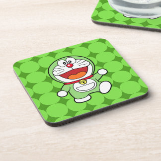 Cute Green Mini Doraemon Anime Beverage Coaster