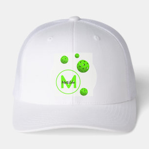 Cute Green Name Pickleball Paddle Sport