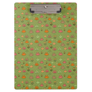 Cute Green Owl Clipboard