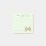 Cute Green Thumbs Up You Got This Quote  Post-it Notes