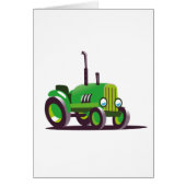 Cute Green Tractor (Front)