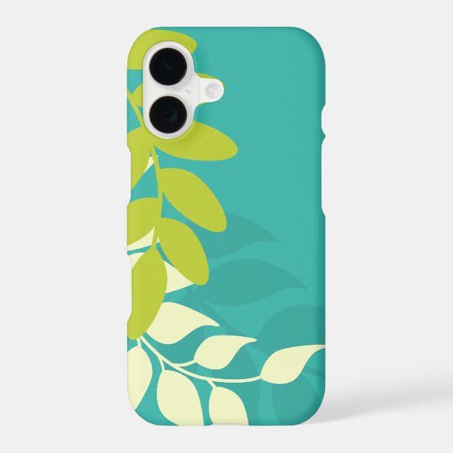 Cute Green Vines Iphone Case (Back)