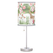 Cute greenery  giraffe nursery Lamp, Table Lamp (Right)