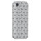Cute Grey dachshund Dog Pattern iPhone 4 Case