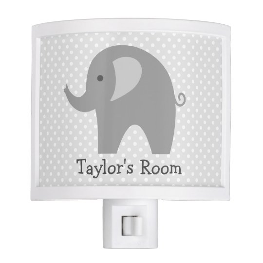 Cute Grey Elephant Night Light For Nursery Room Cute Grey Elephant Night Light For Nursery Room