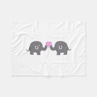 Elephant Fleece Blankets | Zazzle