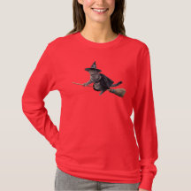 Cute Grey Tabby Witch