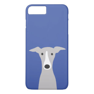 Cute Greyhound Italian Greyhound or Whippet Dog iPhone 8 Plus/7 Plus Case