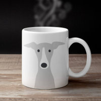 Cute Greyhound, Italian Greyhound or Whippet Dog