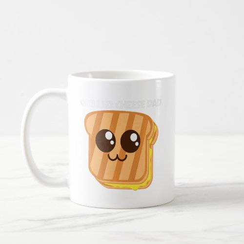 Cute Grilled Cheese For Dad Father Toast Bread  Coffee Mug