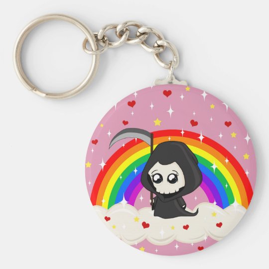 grim reaper squishmallow keychain