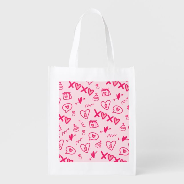 cute grocery bag (Front)
