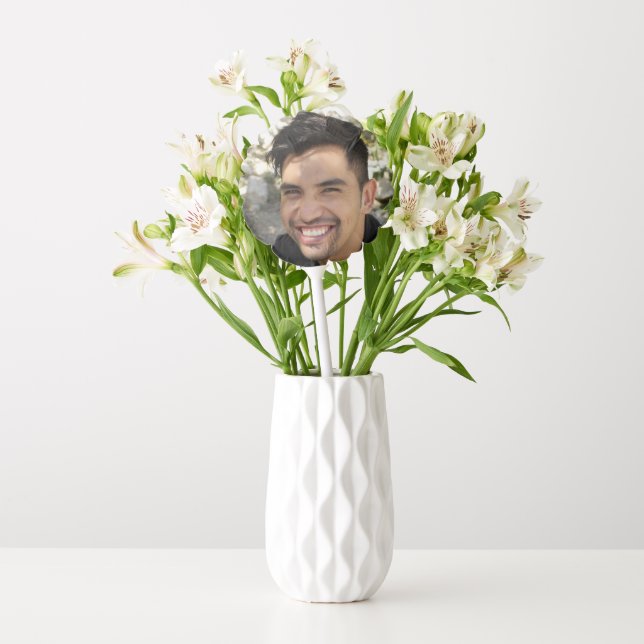 Cute Groom Face Balloon (Vase)