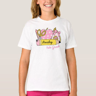 Cute Groovy Back To School Pencil for Girls  T-Shirt