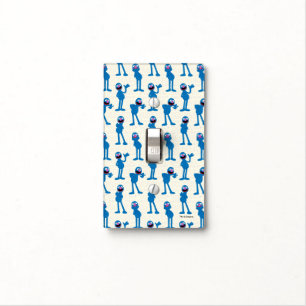 Cute Grover Pattern Light Switch Cover
