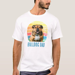 Cute Grungy Vintage Distressed Bulldog or Your Dog T-Shirt