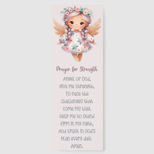 Cute Guardian Angel Prayer Bookmarks