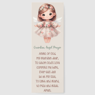 Cute Guardian Angel Prayer Bookmarks