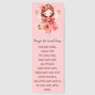 Cute Guardian Angel Prayer Bookmarks