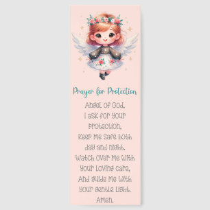 Cute Guardian Angel Prayer Bookmarks