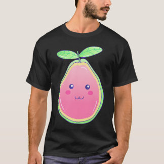 Cute Guava Fruit Juice Anime Food Swea        T-Shirt